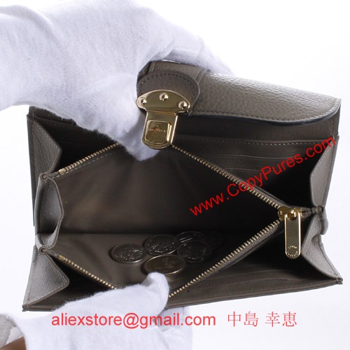 ルイヴィトン LOUIS VUITTON モノグラム マヒナ ポルトフォイユ・イリス 長財布 トープ M58139 【2013年新作】